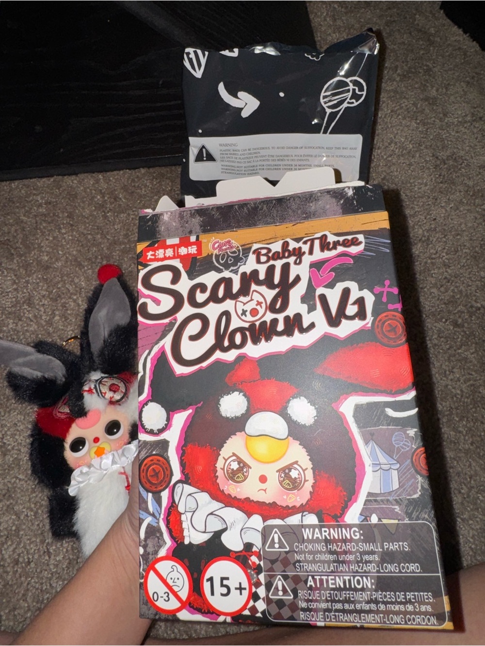 Baby Three Scary Clown Blind Box Confirmed - Picture 2 of 8
